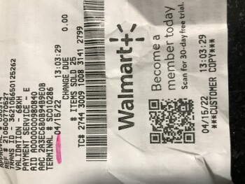 Consumer Review - Food Safety Walmart Supercenter, 167th Street, Country Club Hills, IL, USA Saturday, April 16, 2022., My son ate... photo #6