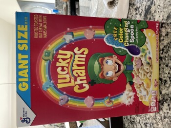 Consumer Review - Food Safety Lucky Charms, Kroger Marketplace, University Boulevard, Suffolk, VA, USA I purchased a box of Lucky... photo #3