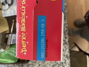 Consumer Review - Food Safety Lucky Charms, Kroger Marketplace, University Boulevard, Suffolk, VA, USA I purchased a box of Lucky... photo #2