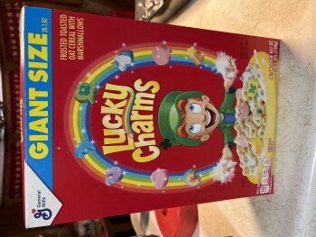 Consumer Review - Food Safety Lucky Charms, San Antonio, TX, USA I recently got Lucky Charms for my kids and my daughter ate some... photo #1