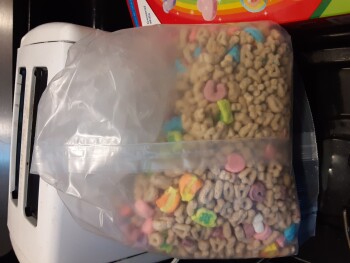 Consumer Review - Food Safety Lucky charms, Walgreens, Savannah, Georgia, USA Lucky charms a bowl of Lucky charms I also feel dizz... photo #3