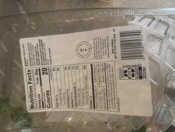 Consumer Review - Food Safety ShopRite of Glassboro, William Dalton Drive, Glassboro, NJ, USA I forgot to wash baby spinach when I... photo #2