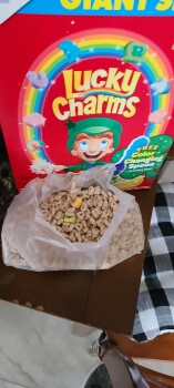 Consumer Review - Food Safety Lucky charms, Kroger Bakery, South Hamilton Road, Whitehall, OH, USA I bought 3 boxes of lucky charm... photo #2