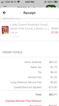 Consumer Review - Food Safety Lucky Charms, Sam's Club, Immokalee Road, Naples, FL, USA Eaten on Tuesday evening 4/12/2022–truly w... photo #1