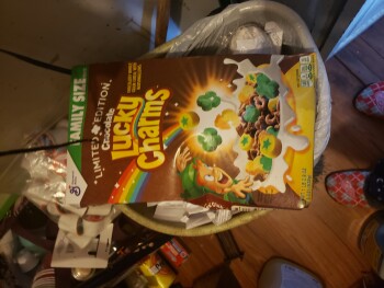 Consumer Review - Food Safety Choclate Lucky CHarms, ALDI, Brown Road, Lake Orion, MI, USA think it was Choclate Lucky Charms cere... photo #2