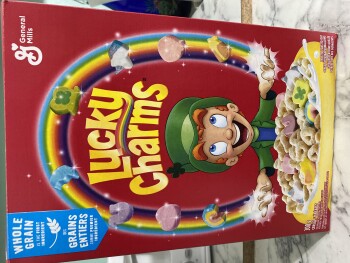 Consumer Review - Food Safety Lucky Charms cereal, Drayton, ON, Canada I have ate Lucky Charms cereal and I have had diarrhea and... photo #1