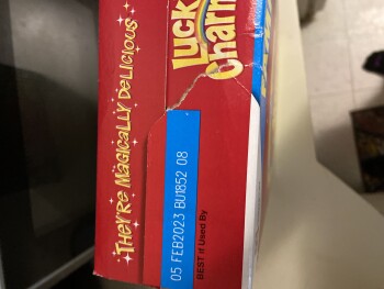 Consumer Review - Food Safety Lucky Charms, Walmart Supercenter, Manawa Centre Drive, Council Bluffs, IA, USA I had two bowls of L... photo #4