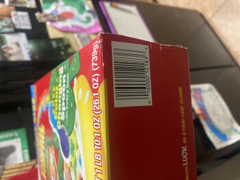 Consumer Review - Food Safety Lucky Charms, Katy, TX, USA I ate a late snack around 9:00 pm April 10 2022 so I got a bowl of lucky... photo #1