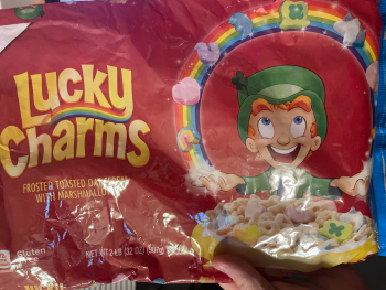 Consumer Review - Food Safety Lucky Charms, Walmart, Utah, USA Purchased a bag of Lucky Charms from there and myself, as well as m... photo #2