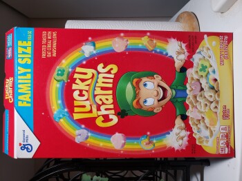 Consumer Review - Food Safety Wegmans Newark, West Miller Street, Newark, NY, USA Today 4/18/22,  Lucky charms After 2 bowls this... photo #2
