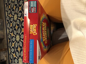 Verbraucherbewertung – Lebensmittelsicherheit Lucky charms cereal, Kroger Marketplace, Pavilion Parkway, Newport, KY, USA Tonight - I didn’t have... Foto #1