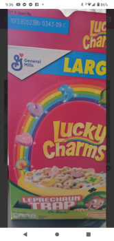 Consumer Review - Food Safety Lucky Charm's, West Palm Beach, FL, USA I ate some lucky charm's on 04/17/2022 ever since I have bee... photo #2
