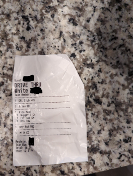 Consumer Review - Food Safety Chick-fil-A, Highway 92, Woodstock, GA, USA On April 18, 2022 around 12:15PM I stopped by the drive... photo #2