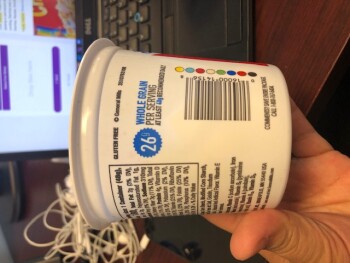 Consumer Review - Food Safety Lucky Charms, Hotel, Nashville, TN, USA Lucky Charms Cereal Individual serving cup from hotel breakf... photo #2