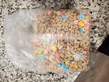Consumer Review - Food Safety Lucky Charms,  Kroger, South Mount Juliet Road, Mt. Juliet, TN, USA Yesterday afternoon. I had a bow... photo #1