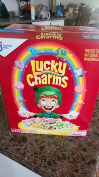 Consumer Review - Food Safety LUCKY CHARMS, sam's club, Campobello, SC, USA I had Lucky Charms for breakfast Friday April 15th, 20... photo #4