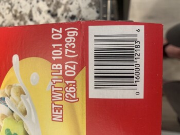 Consumer Review - Food Safety Lucky Charms Cereal, Suffolk, VA, USA My kids both had lucky charms we’re sick for three days. photo #1