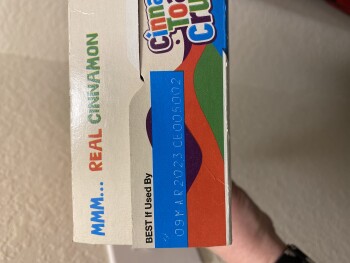 Consumer Review - Food Safety Cinnamon Toast Crunch, H-E-B, West Davis Street, Conroe, TX, USA I ate a bowl of Cinnamon Toast Crun... photo #2