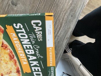 Consumer Review - Food Safety ALDI, Chartists Way, Morley, Leeds, UK Monday the 18th my partner and I had a Carlos thin crust ston... photo #1