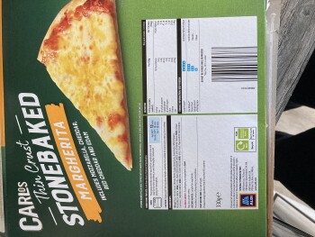 Consumer Review - Food Safety ALDI, Chartists Way, Morley, Leeds, UK Monday the 18th my partner and I had a Carlos thin crust ston... photo #2