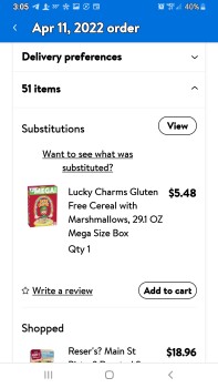 Consumer Review - Food Safety Walmart Bakery, Little Debbie Parkway, Ooltewah, TN, USA Lucky Charms My 29 year old disabled daught... photo #4