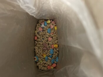 Consumer Review - Food Safety Lucky Charms, Walmart Supercenter, Hill Carter Parkway, Ashland, VA, USA After eat his bowl of Lucky... photo #1