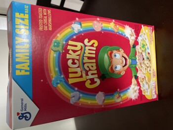 Consumer Review - Food Safety Lucky Charms, Walmart Supercenter, Hill Carter Parkway, Ashland, VA, USA After eat his bowl of Lucky... photo #3