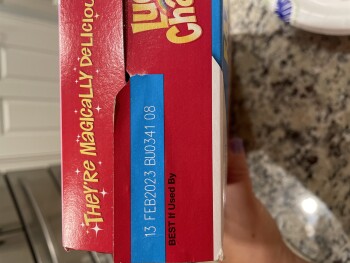 Consumer Review - Food Safety Lucky Charms, Walmart Supercenter, Del Prado Boulevard South, Cape Coral, FL, USA I had two bowls of... photo #2