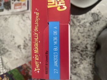 Consumer Review - Food Safety Lucky Charms, Denver, CO, USA I was already sick with a head cold.  Finally eating something I had a... photo #1