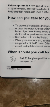 Consumer Review - Food Safety Wendy's, Davenport, FL, USA April 3.  I was in the hospital twice. I had to stay overnight the secon... photo #4
