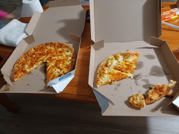 Consumer Review - Food Safety Domino's Pizza, 2714 South Staples Street, Corpus Christi, TX, USA Pizza The bread had bubbles insid... photo #1