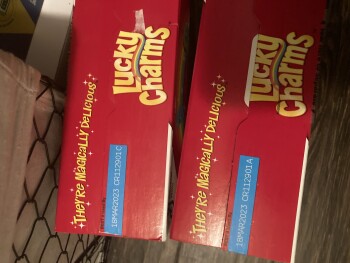Consumer Review - Food Safety Lucky charms, Sam's, El Paso, TX, USA I came home for lunch and had a bowl of lucky charms. My stoma... photo #2