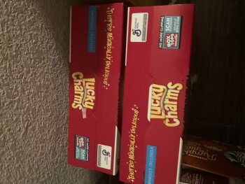 Consumer Review - Food Safety Lucky charms, Sam's, El Paso, TX, USA I came home for lunch and had a bowl of lucky charms. My stoma... photo #3