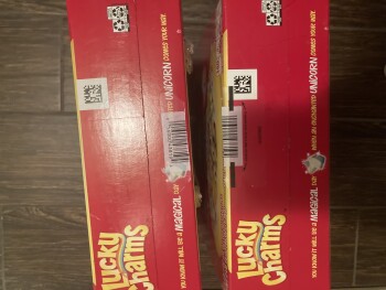 Consumer Review - Food Safety Lucky charms, Sam's, El Paso, TX, USA I came home for lunch and had a bowl of lucky charms. My stoma... photo #4