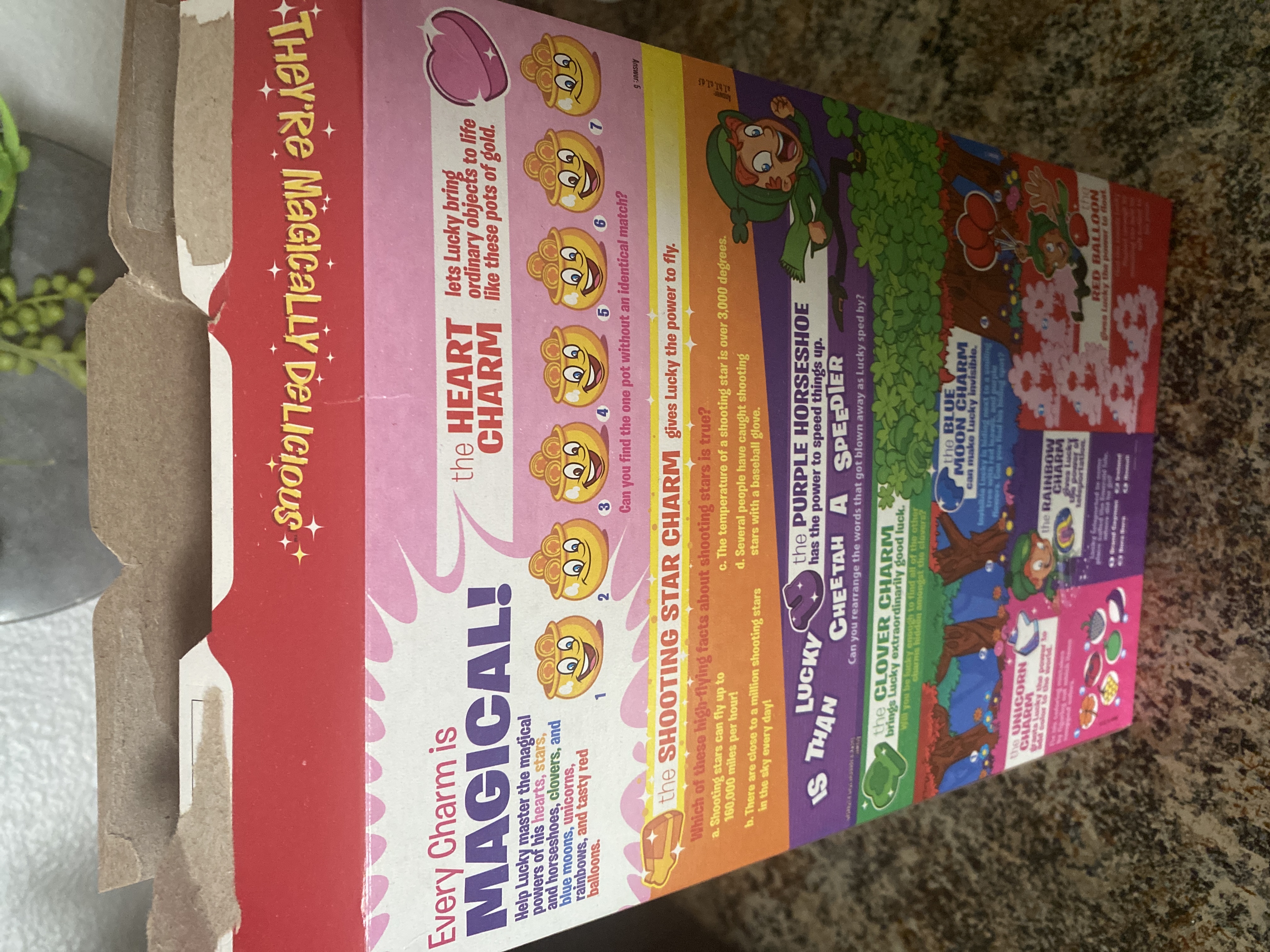 Consumer Review - Food Safety Lucky Charms, H-E-B plus!, Interstate 35 North, Schertz, TX, USA Fatigue, diarrhea , nausea  photo #1