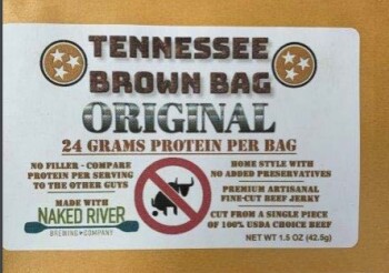 Food Recall TENNESSEE BROWN BAGS beef jerky- recalled due to production without inspection The FSIS announced th... photo #3