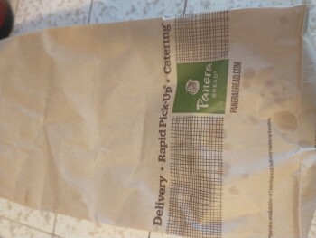Consumer Review - Food Safety Panera Bread, Claribel Road, Riverbank, CA, USA Yesterday evening, I bought a BBQ chicken sandwich,... photo #1