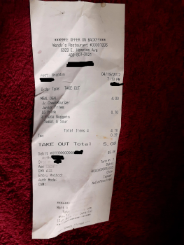 Consumer Review - Food Safety Wendy's, East Hampton Avenue, Mesa, AZ, USA On Tuesday night 04/19/22,I purchased and ate a 4 for 4(... photo #3