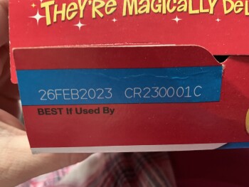 Consumer Review - Food Safety Lucky Charms, Walmart Neighborhood Market, 8115 North Loop Drive, El Paso, TX, USA I ate a bowl of l... photo #2