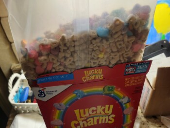 Consumer Review - Food Safety Lucky charms, Big Y Food Service, North Main Street, West Hartford, CT, USA Now 4/25/22 1:30am,  My... photo #1