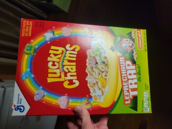 Consumer Review - Food Safety Lucky charms, Big Y Food Service, North Main Street, West Hartford, CT, USA Now 4/25/22 1:30am,  My... photo #3