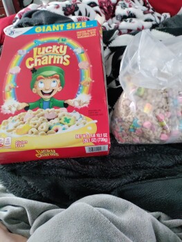 Consumer Review - Food Safety Lucky Charms, Walmart Supercenter, North Tryon Street, Charlotte, NC 28262, USA My husband bought me... photo #4
