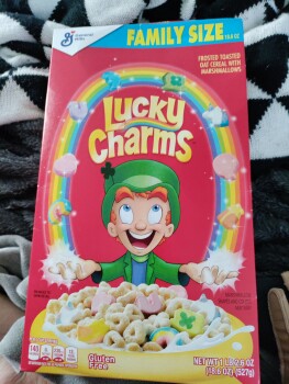 Consumer Review - Food Safety Lucky Charms, Walmart Supercenter, North Tryon Street, Charlotte, NC 28262, USA My husband bought me... photo #5