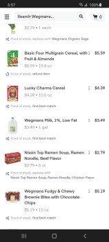 Reseña del consumidor - Seguridad alimentaria Wegmans, Syracuse, NY, USA not sure exact syracuse location as it was delivered via instacart,  Luck... foto #2