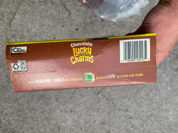 Consumer Review - Food Safety Lucky charms, Walmart Neighborhood Market, Fun Center Drive, Hampstead, NC, USA My husband Friday ni... photo #3