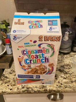 Consumer Review - Food Safety Cinnamon Toast Crunch, Sam's Club, 1200 S Hover St, Longmont, CO 80501, USA I purchased a bulk-size... photo #1