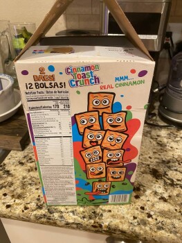Consumer Review - Food Safety Cinnamon Toast Crunch, Sam's Club, 1200 S Hover St, Longmont, CO 80501, USA I purchased a bulk-size... photo #3