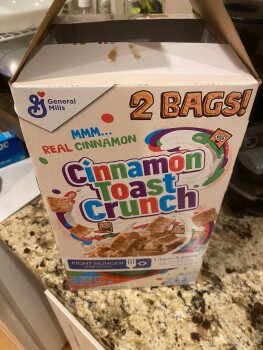 Consumer Review - Food Safety Cinnamon Toast Crunch, Sam's Club, 1200 S Hover St, Longmont, CO 80501, USA I purchased a bulk-size... photo #4