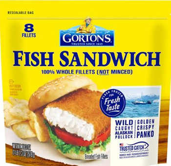 Food Recall Gorton’s Fish Sandwich - recalled due to the presence of bone fragments Gorton’s Seafood is voluntar... photo #1