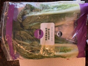 Consumer Review - Food Safety Romaine Lettuce Hearts, Walmart Supercenter, Arizona 90, Sierra Vista, AZ, USA I purchased Organic M... photo #1